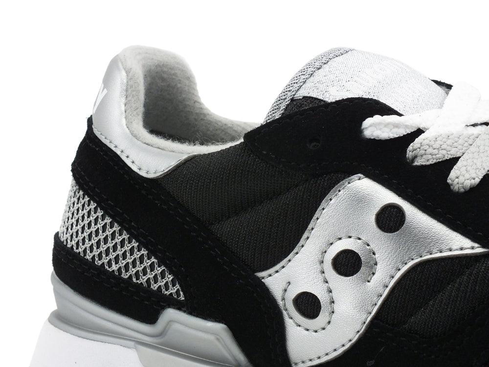 SAUCONY Shadow Original W Sneaker Black Silver S1108-671 - Sandrini Calzature e Abbigliamento