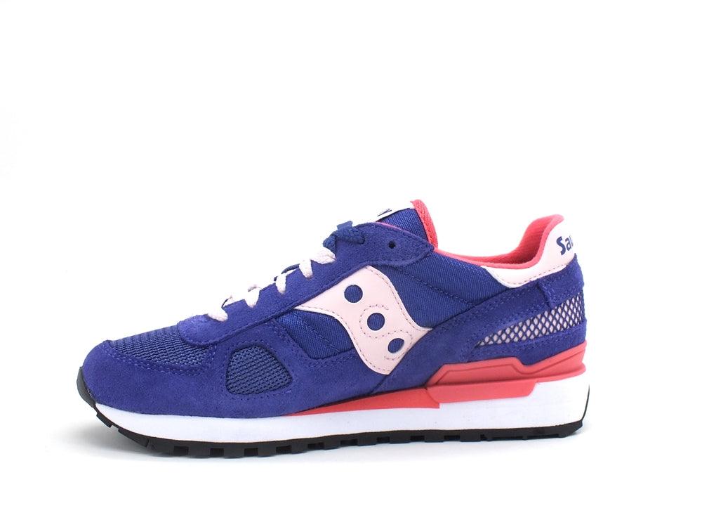 SAUCONY Shadow Original W Sneaker Donna Blue Pink S1108-782 - Sandrini Calzature e Abbigliamento