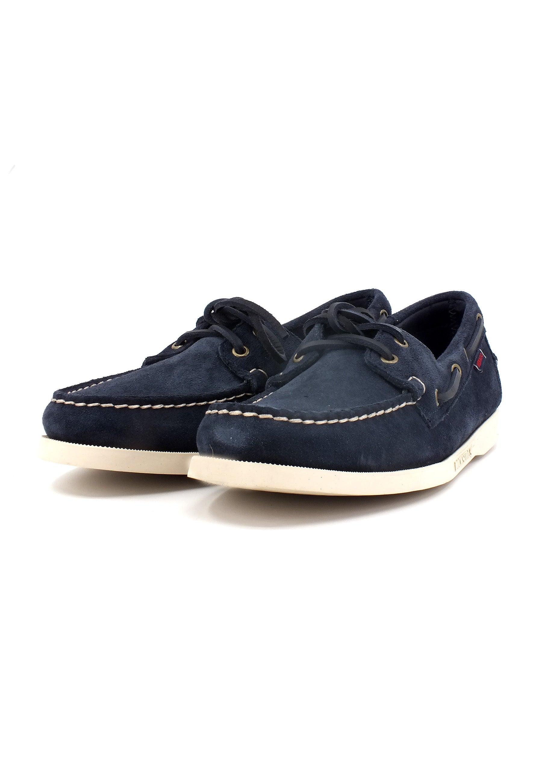 SEBAGO Portland Flesh Out Mocassino Uomo Blue Navy 7111PTW-908 - Sandrini Calzature e Abbigliamento