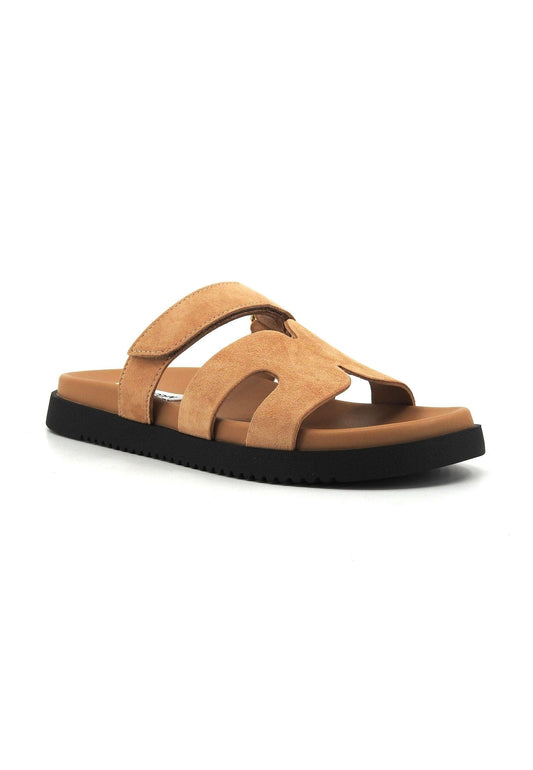 STEVE MADDEN Missile Ciabatta Donna Sand Suede MISS07S1 - Sandrini Calzature e Abbigliamento