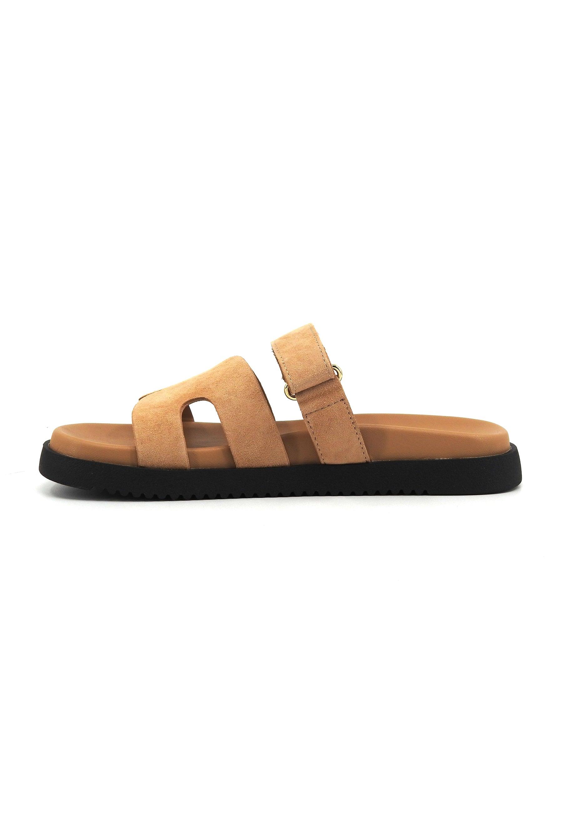 STEVE MADDEN Missile Ciabatta Donna Sand Suede MISS07S1 - Sandrini Calzature e Abbigliamento