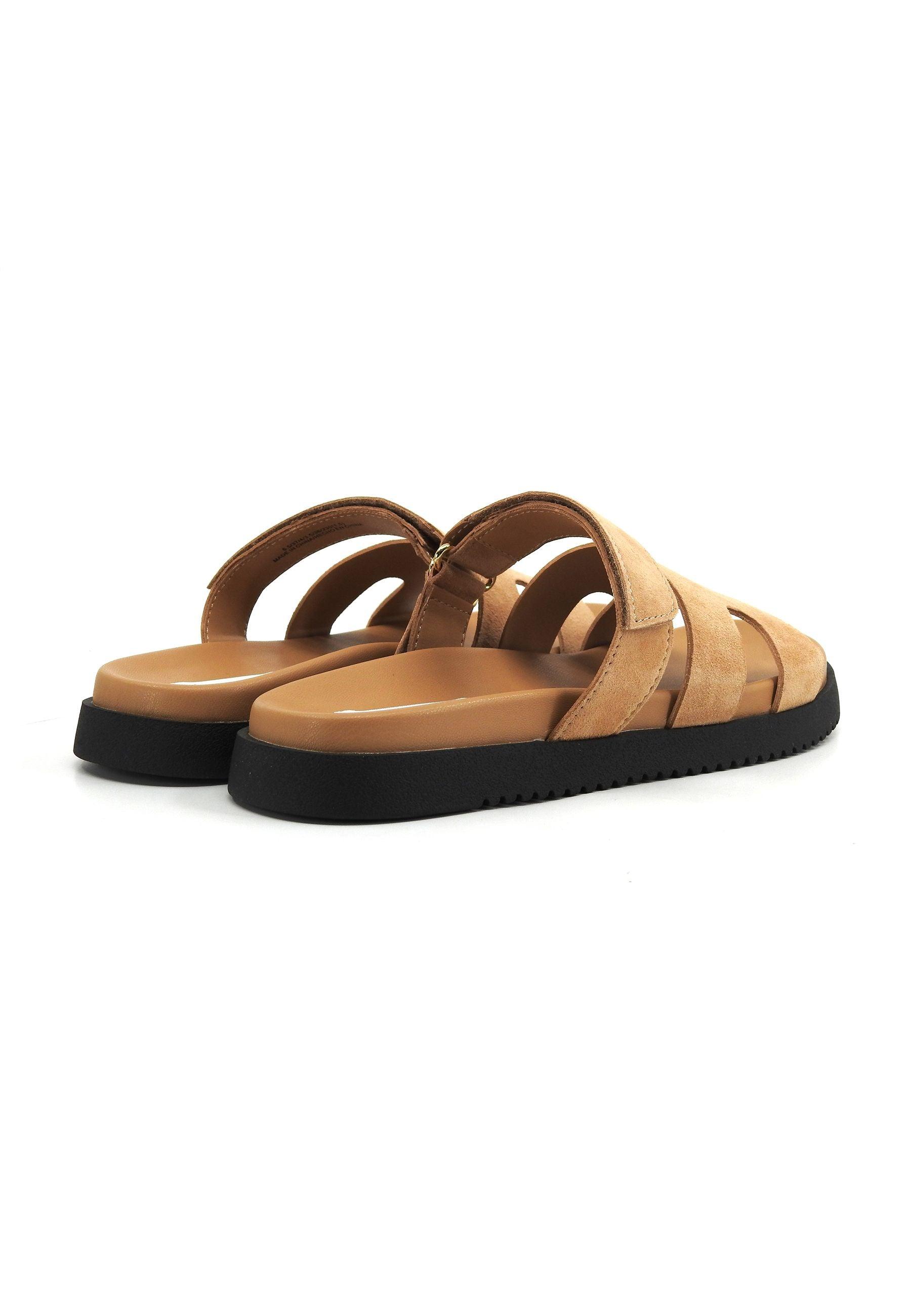 STEVE MADDEN Missile Ciabatta Donna Sand Suede MISS07S1 - Sandrini Calzature e Abbigliamento