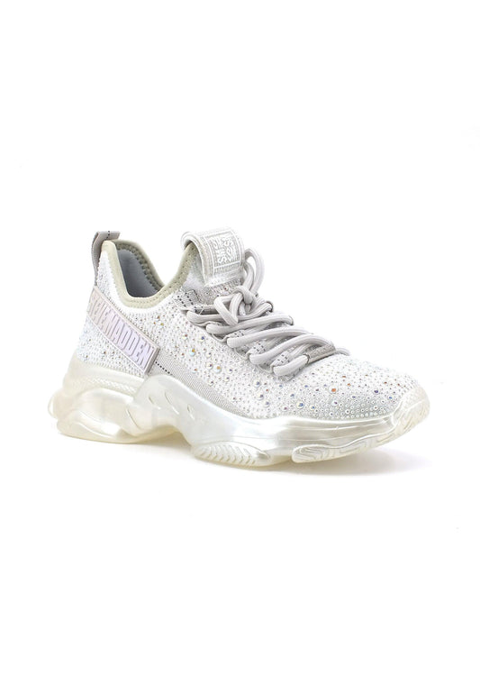 STEVE MADDEN Mistica Sneaker Donna Iridescent White MIST05S1 - Sandrini Calzature e Abbigliamento