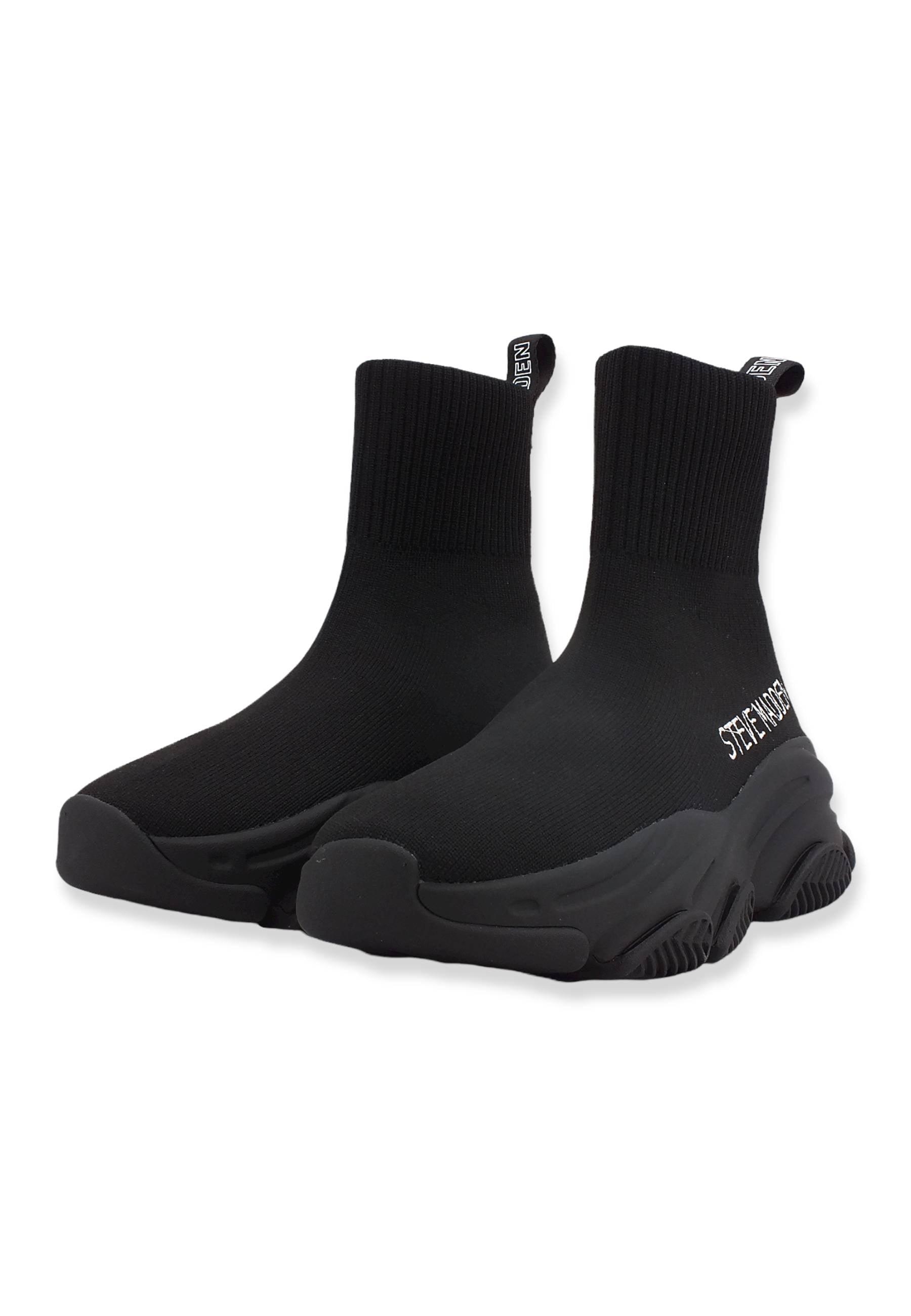 STEVE MADDEN Prodigy Sneaker Calzino Donna Black PROD01S1 - Sandrini Calzature e Abbigliamento