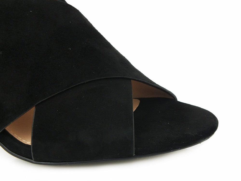 STEVE MADDEN Selma Black Suede SELM01S1 - Sandrini Calzature e Abbigliamento