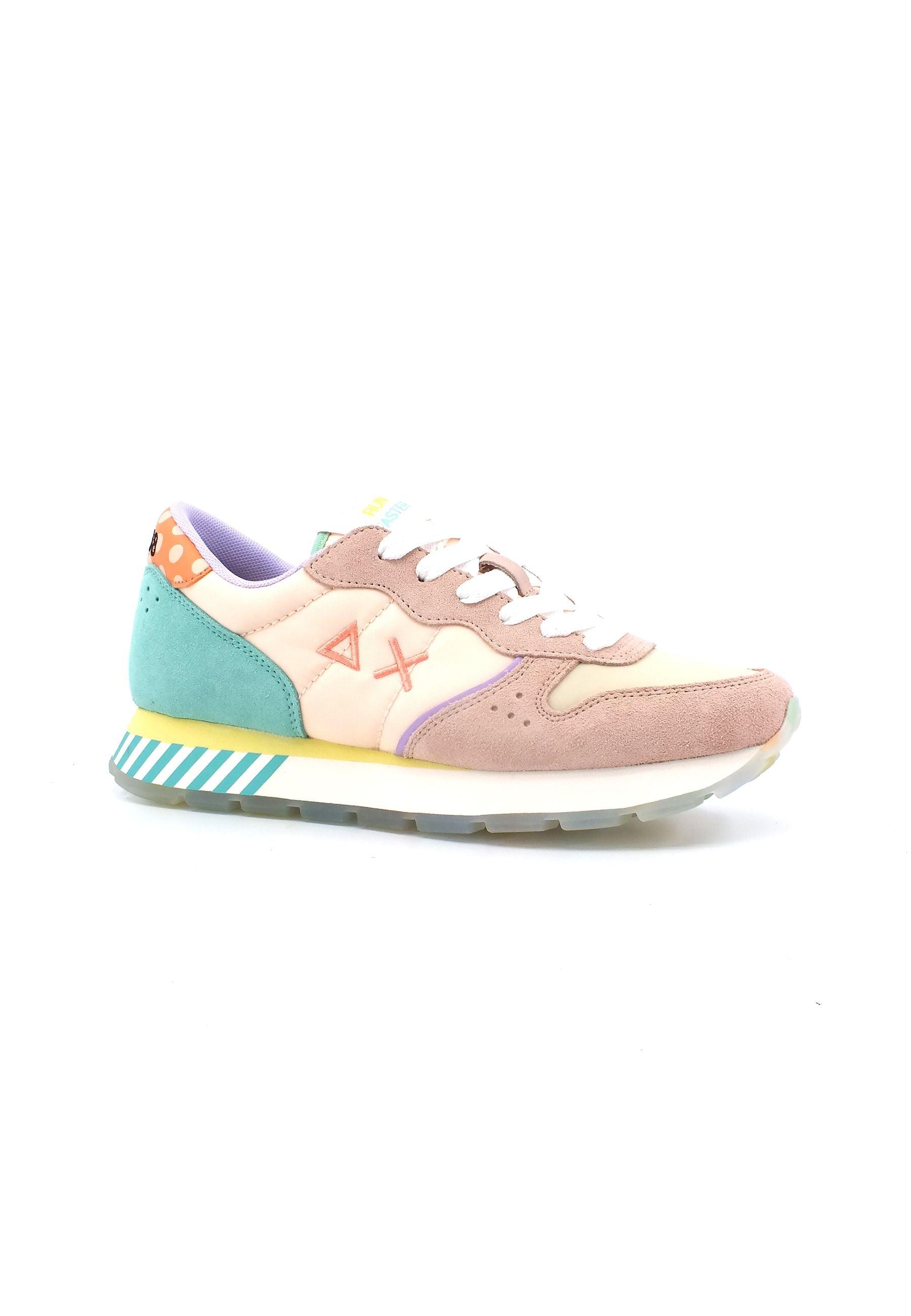SUN68 Ally Candy Cane Sneaker Donna Porcellana Z33205 - Sandrini Calzature e Abbigliamento