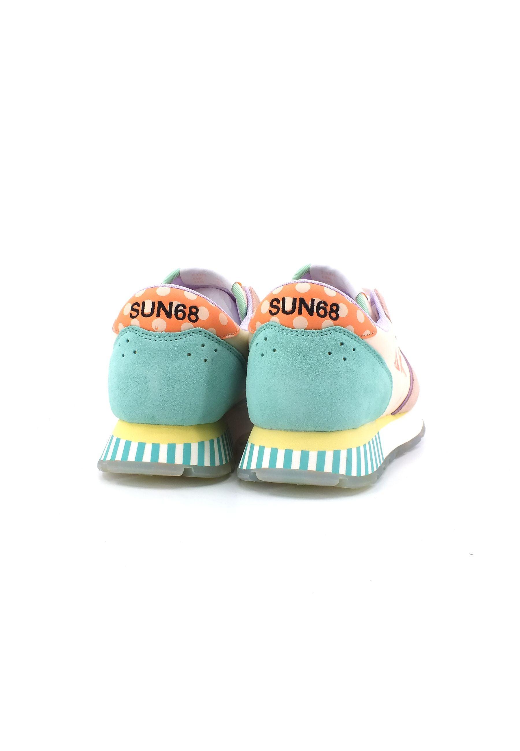 SUN68 Ally Candy Cane Sneaker Donna Porcellana Z33205 - Sandrini Calzature e Abbigliamento