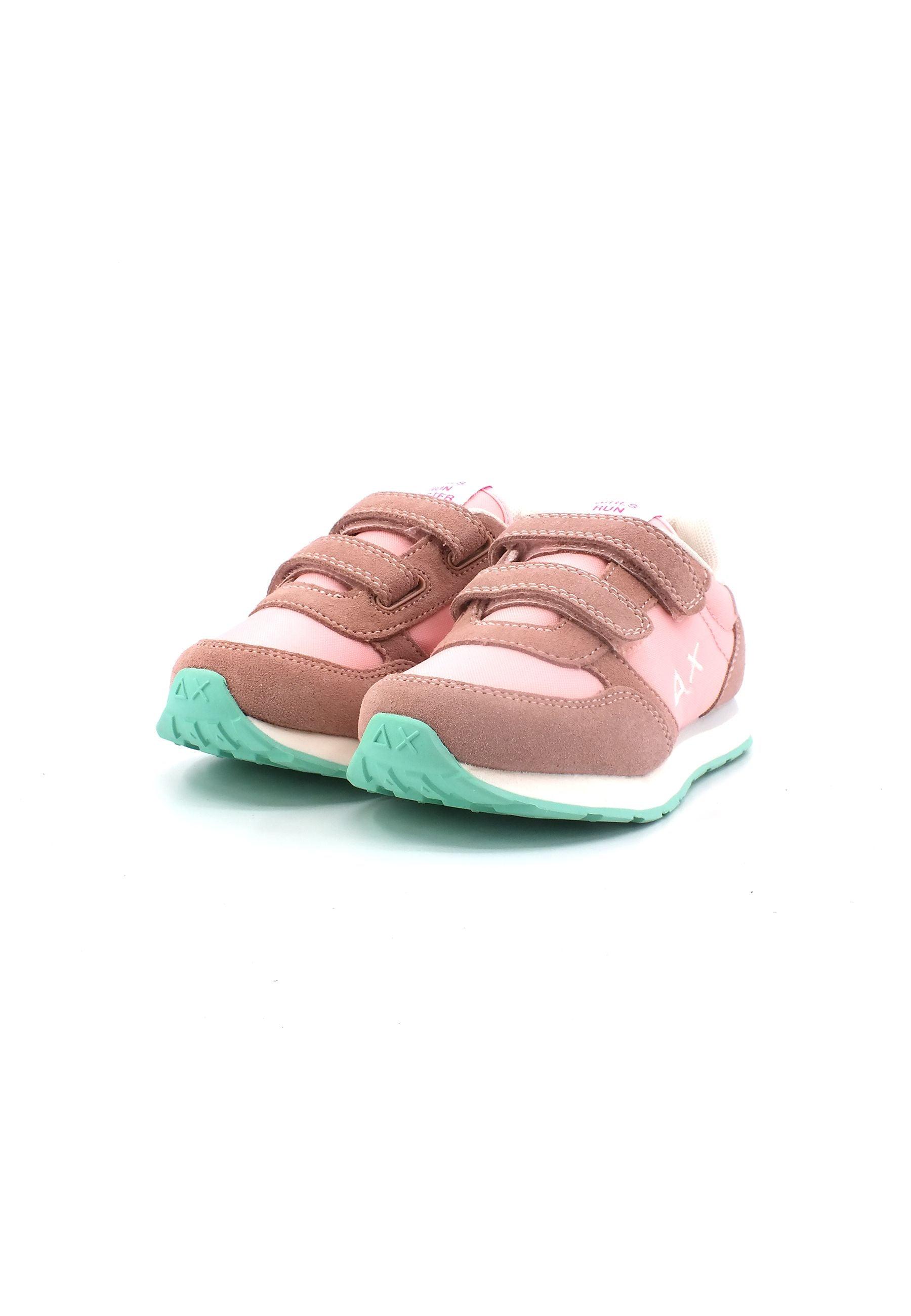 SUN68 Ally Solid Nylon Sneaker Bambino Rosa Z33401B - Sandrini Calzature e Abbigliamento