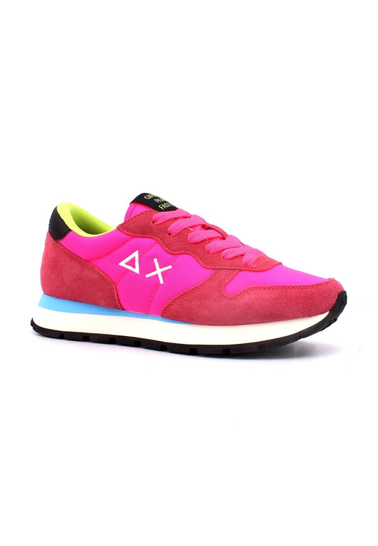 SUN68 Ally Solid Nylon Sneaker Donna Fuxia Fluo Z33201 - Sandrini Calzature e Abbigliamento