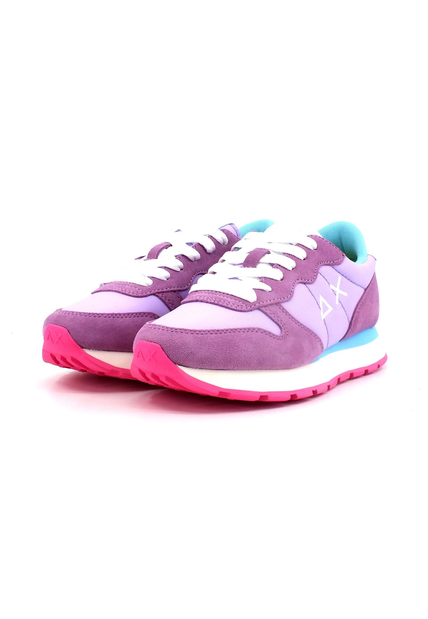 SUN68 Ally Solid Nylon Sneaker Donna Lilla Z33201 - Sandrini Calzature e Abbigliamento