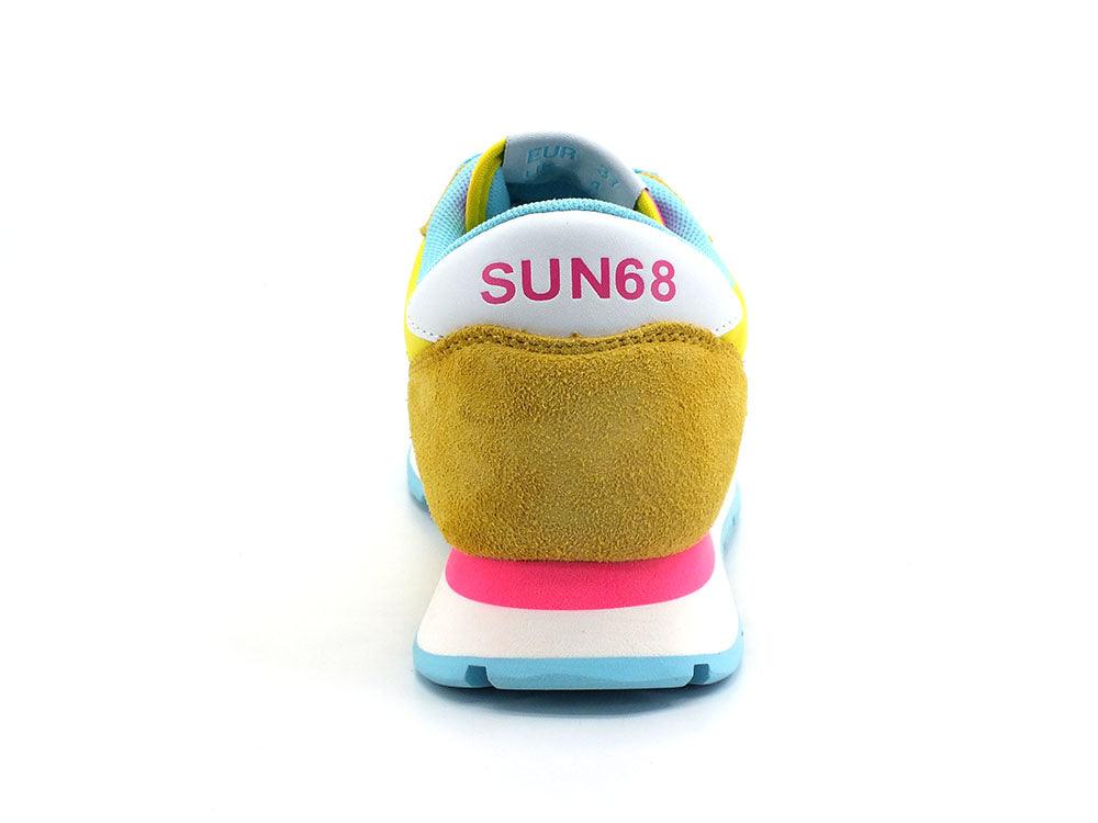 SUN68 Ally Solid Nylon Sneaker Giallo Z32201 - Sandrini Calzature e Abbigliamento