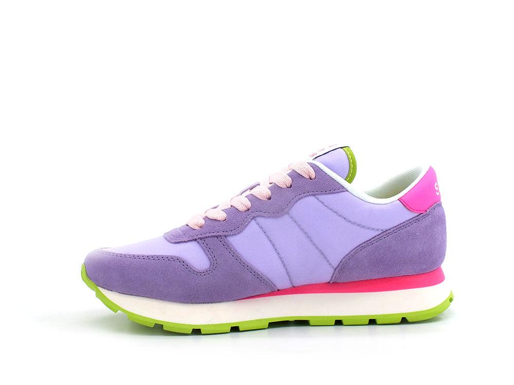 SUN68 Ally Solid Nylon Sneaker Viola Lilla Z32201 - Sandrini Calzature e Abbigliamento