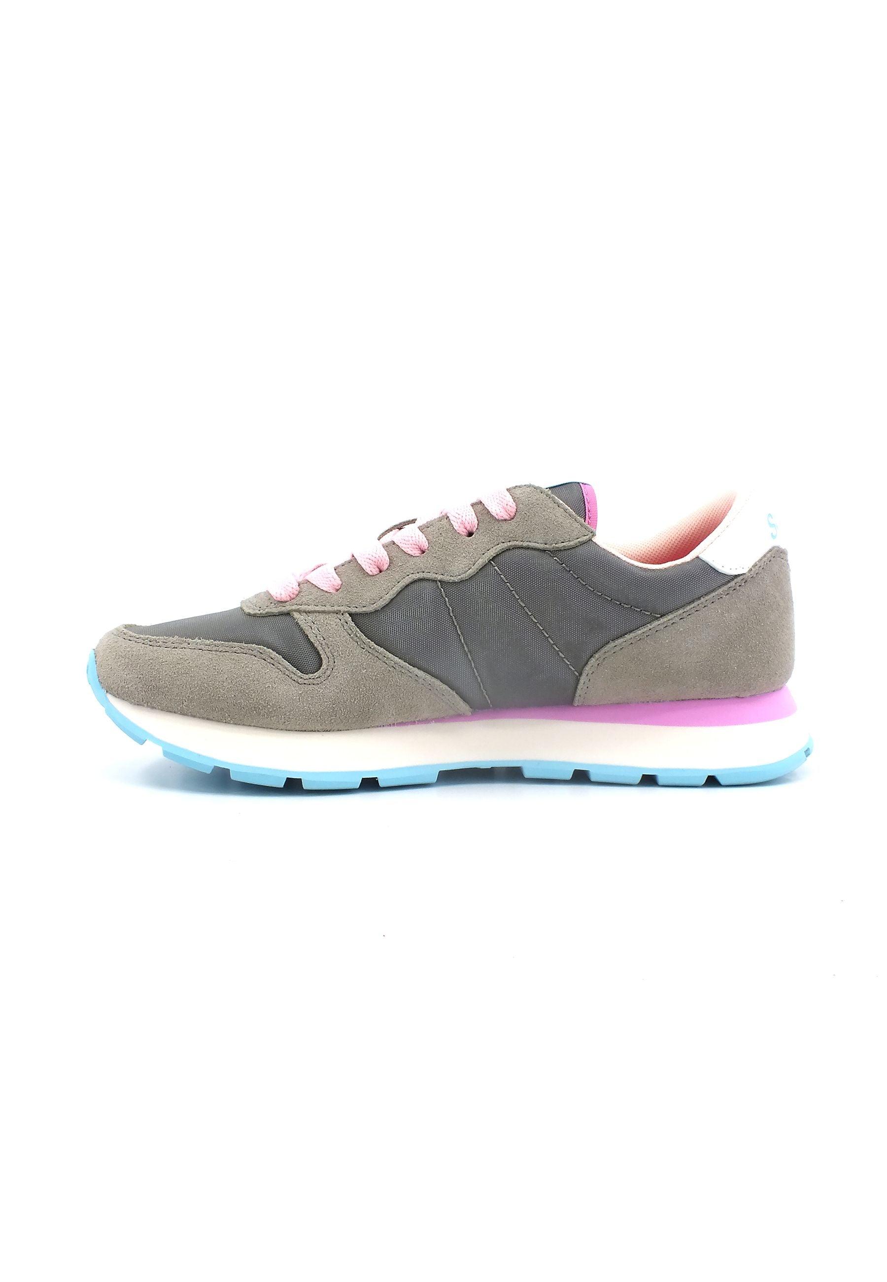 SUN68 Ally Solid Sneaker Donna Grigio Medio Z33201 - Sandrini Calzature e Abbigliamento