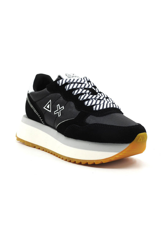 SUN68 Big Bright Sneaker Donna Nero Z34208 - Sandrini Calzature e Abbigliamento