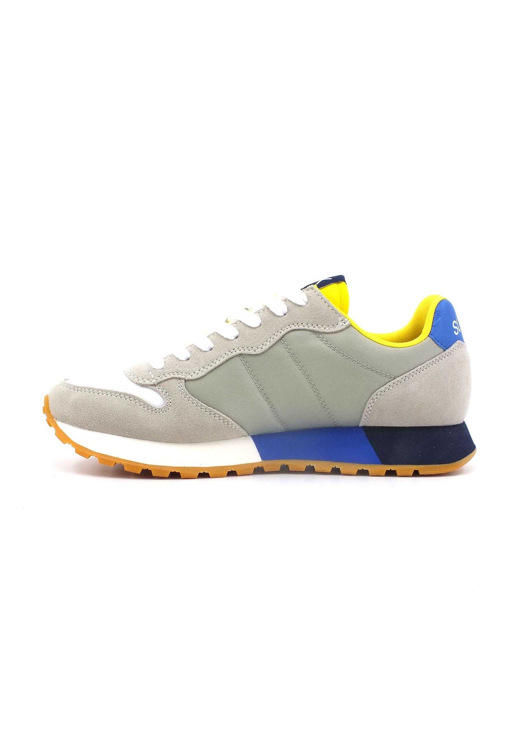 SUN68 Jaki Sneaker Uomo Bianco Grigio Chiaro Z33112 - Sandrini Calzature e Abbigliamento