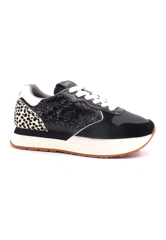 SUN68 Kelly Animal Sneaker Donna Nero Z42215 - Sandrini Calzature e Abbigliamento