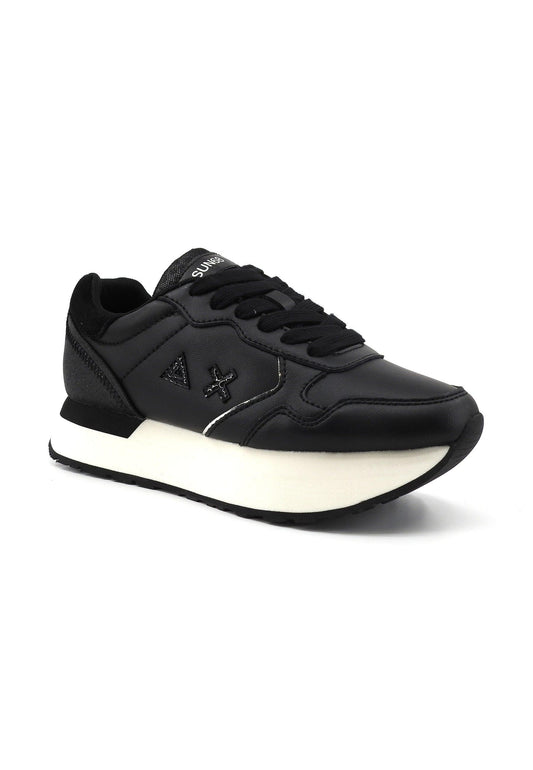 SUN68 Kelly Sneaker Donna Nero Z43220 - Sandrini Calzature e Abbigliamento
