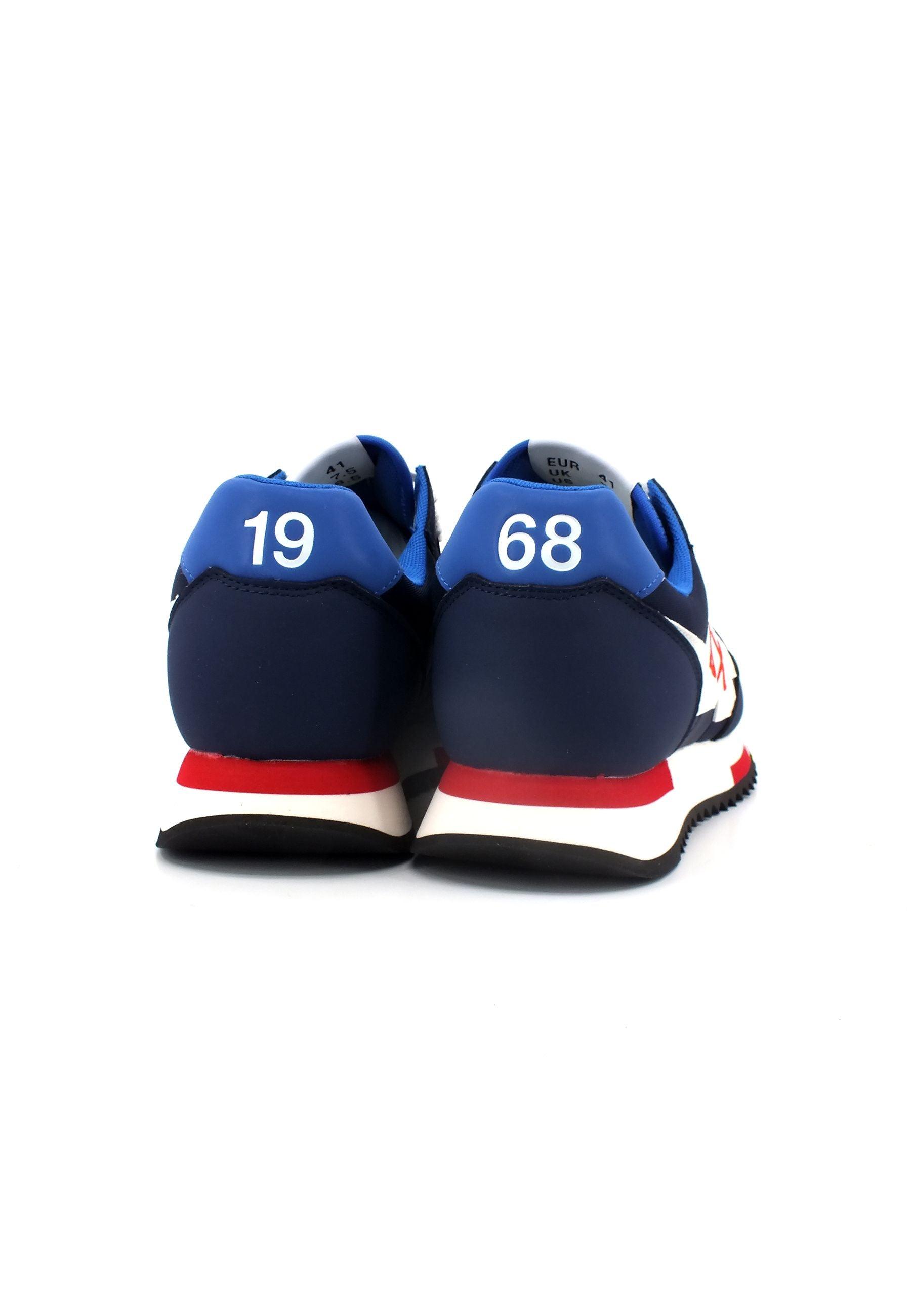 SUN68 Niki Solid Sneaker Uomo Navy Blue Z33121 - Sandrini Calzature e Abbigliamento
