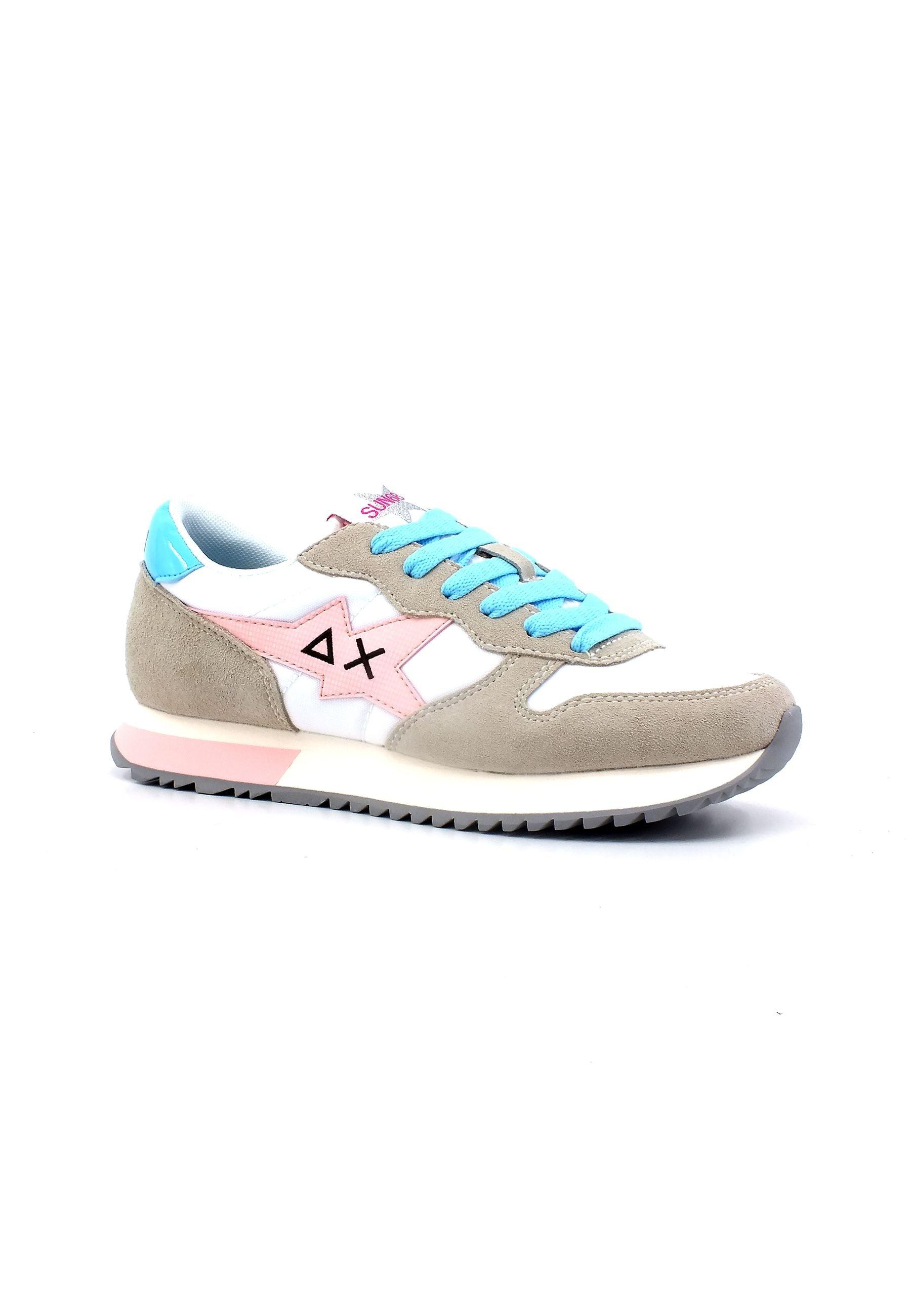 SUN68 Star Girl Solid Sneaker Donna Bianco Z33210 - Sandrini Calzature e Abbigliamento