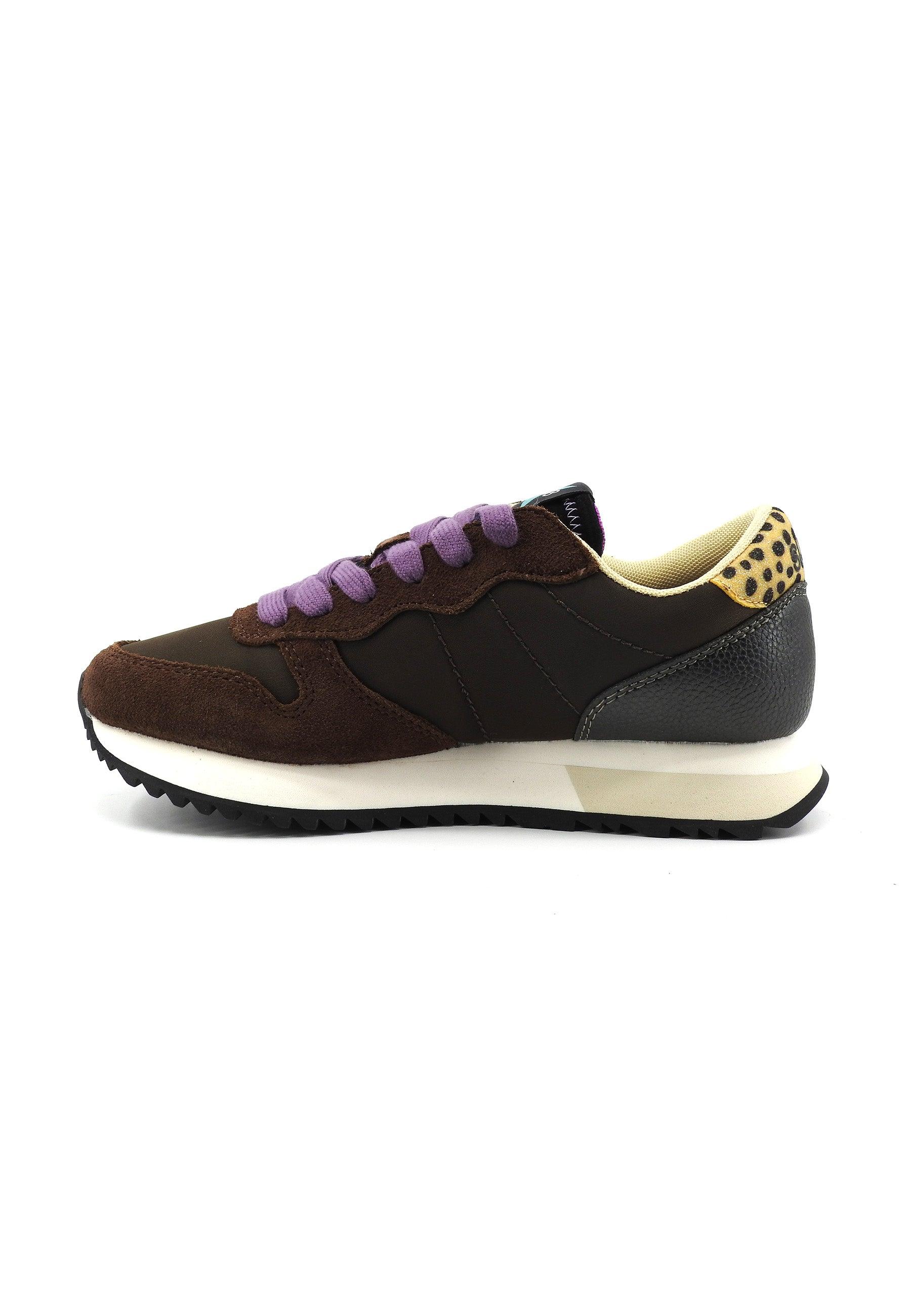 SUN68 Stargirl Glitter Sneaker Donna Marrone Z43210 - Sandrini Calzature e Abbigliamento