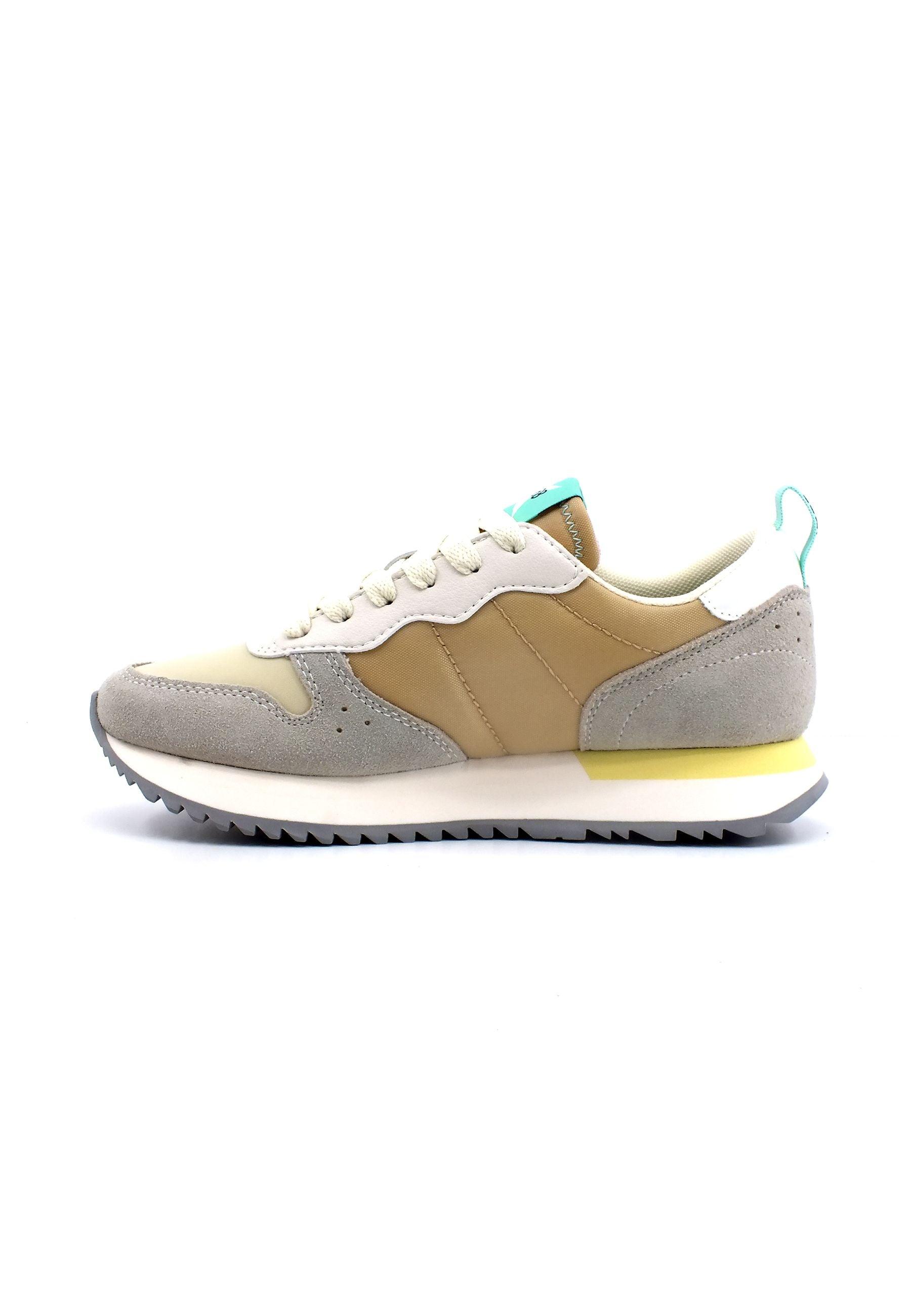 SUN68 Stargirl Multicolor Sneaker Donna Bianco Z33215 - Sandrini Calzature e Abbigliamento