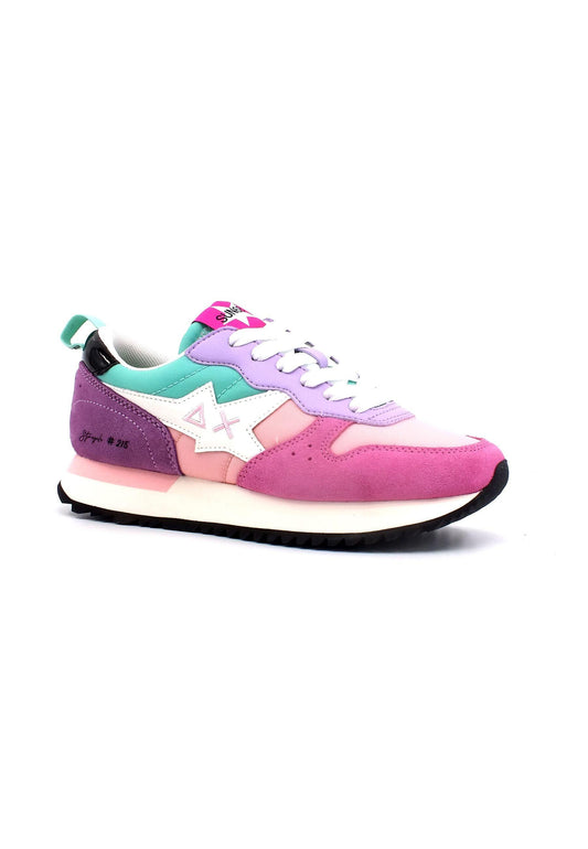 SUN68 Stargirl Multicolor Sneaker Donna Rosa Ciclamino Z33215 - Sandrini Calzature e Abbigliamento