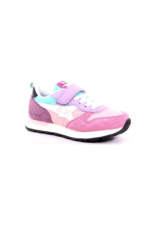 SUN68 Stargirl Sneaker Bambino Multicolor Rosa Ciclamino Z33415K - Sandrini Calzature e Abbigliamento