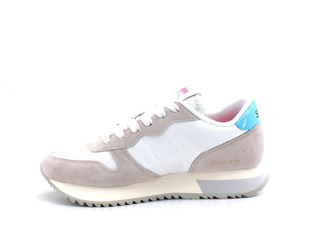 SUN68 Stargirl Solid Sneaker Running Bianco Z32210 - Sandrini Calzature e Abbigliamento