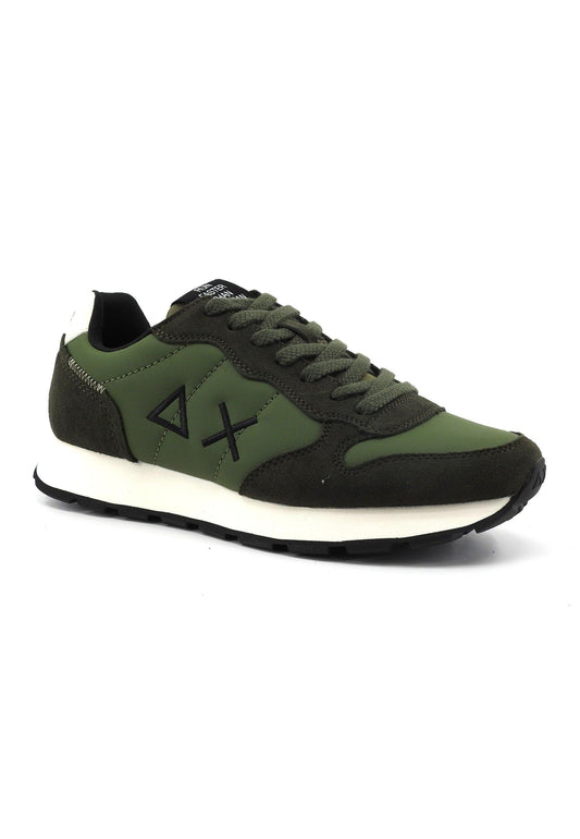 SUN68 Tom Classic Sneaker Uomo Verde Militare Z43104 - Sandrini Calzature e Abbigliamento