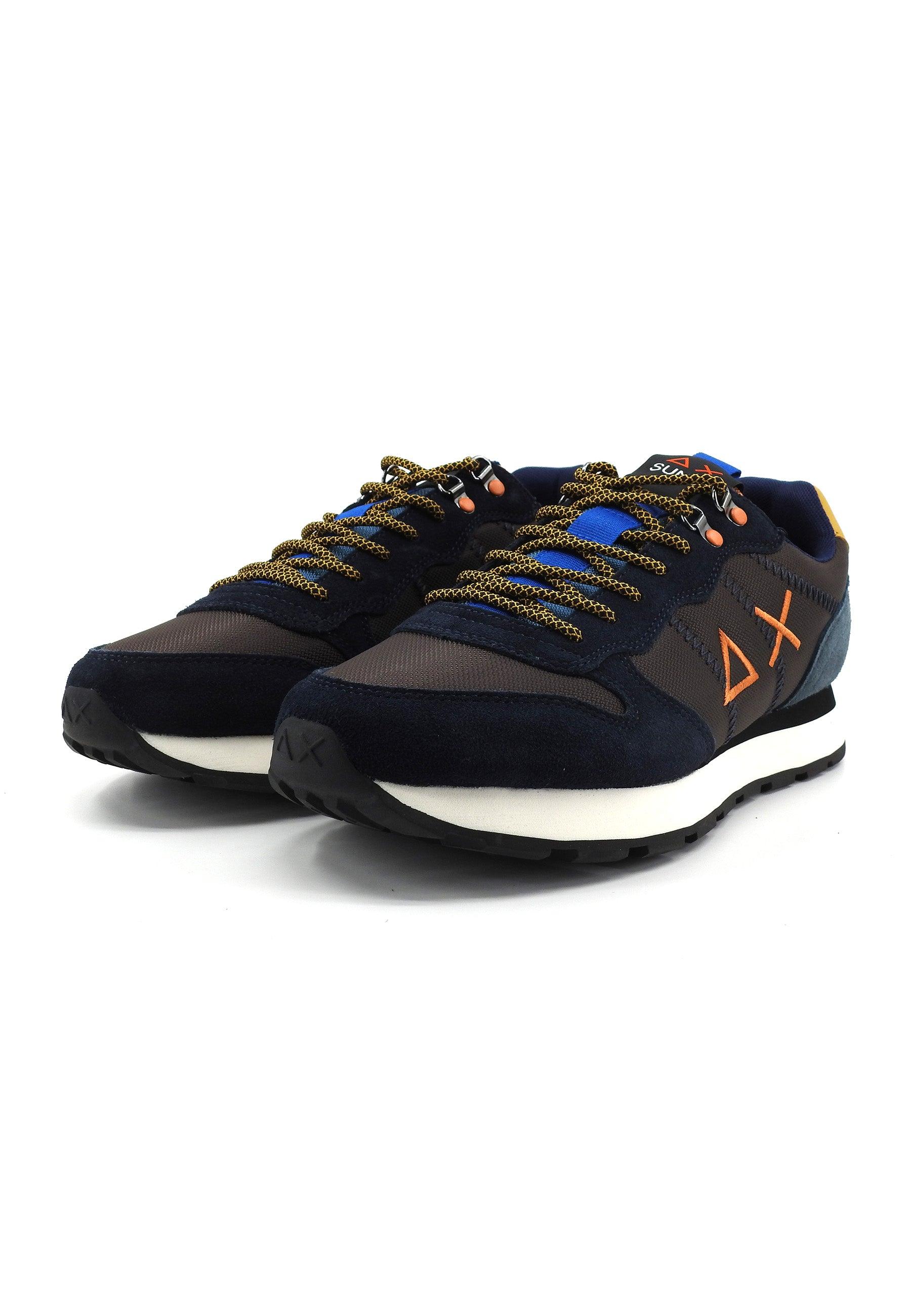 SUN68 Tom Goes Camping Sneaker Uomo Marrone Z43105 - Sandrini Calzature e Abbigliamento