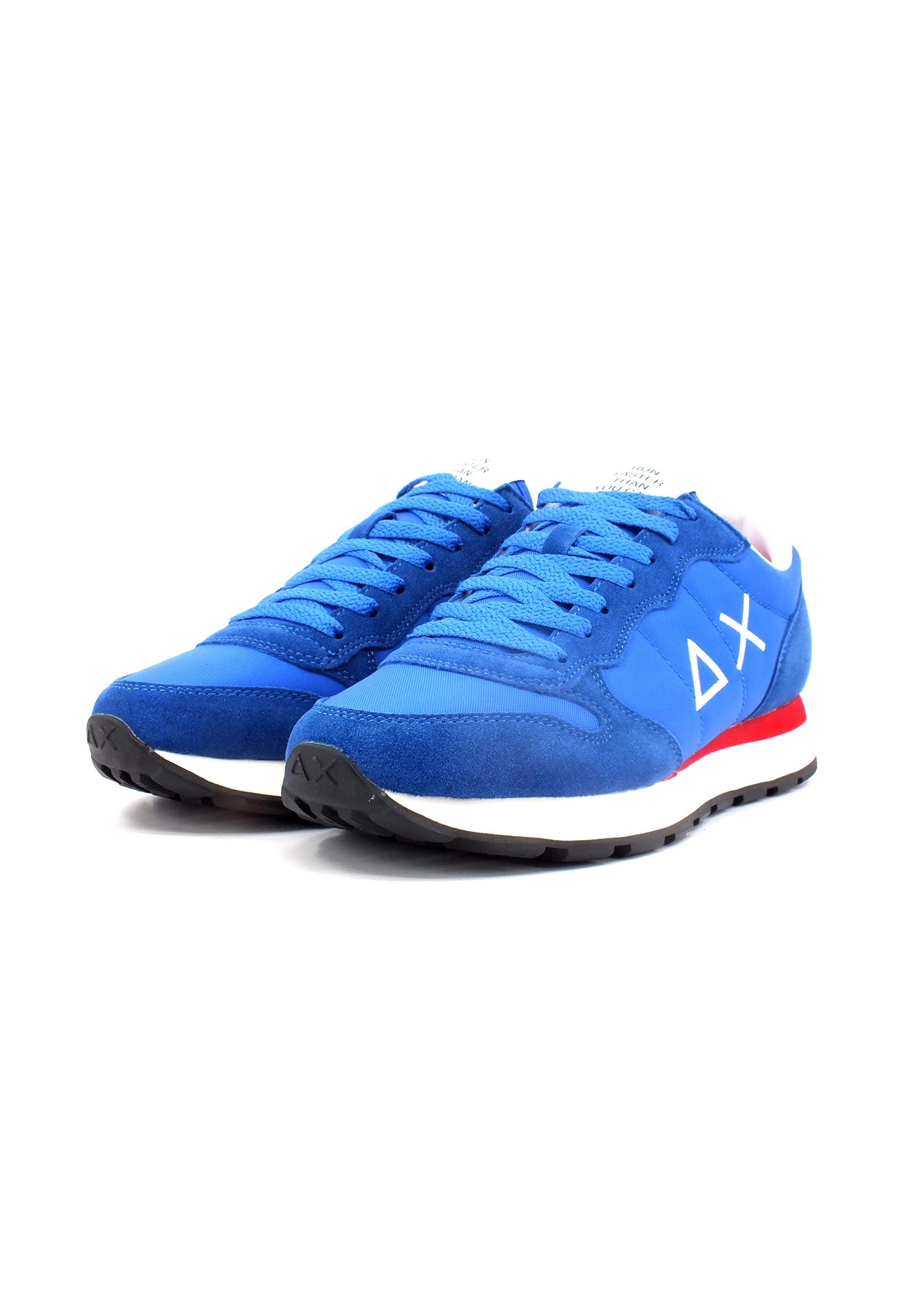 SUN68 Tom Solid Nylon Sneaker Uomo Royal Z33101 - Sandrini Calzature e Abbigliamento