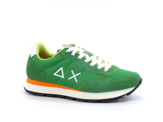 SUN68 Tom Solid Nylon Sneaker Verde Prato Z32101 - Sandrini Calzature e Abbigliamento