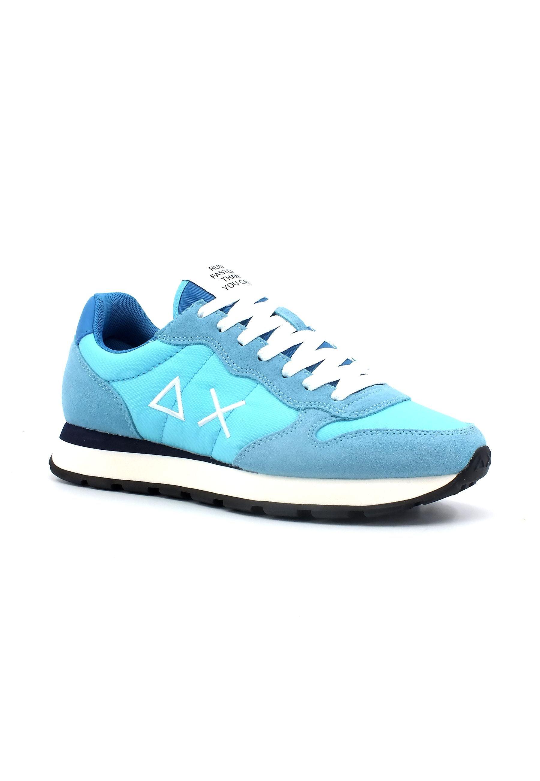 SUN68 Tom Solid Sneaker Uomo Azzurro Z33101 - Sandrini Calzature e Abbigliamento
