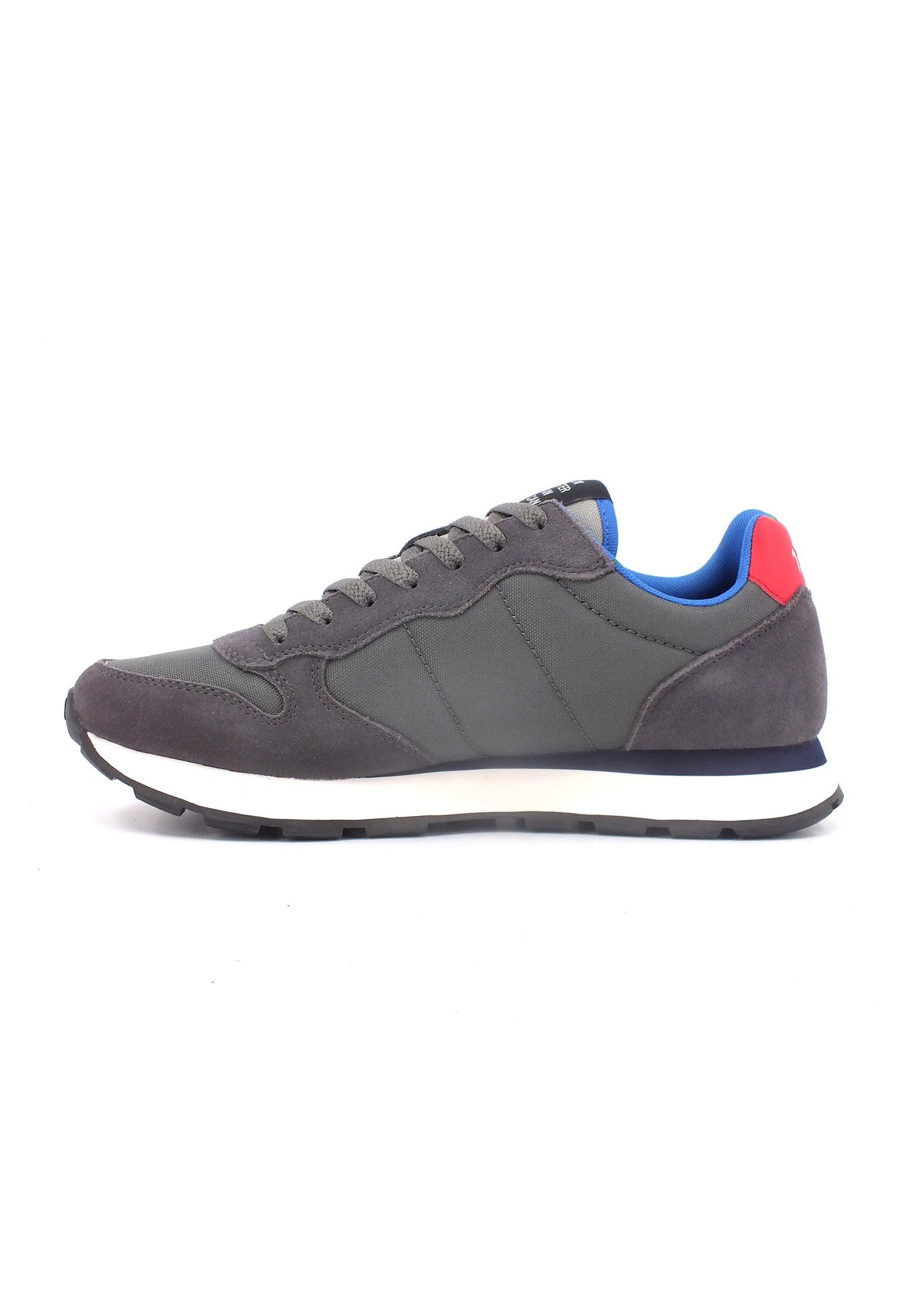 SUN68 Tom Solid Sneaker Uomo Grigio Scuro Z43101 - Sandrini Calzature e Abbigliamento