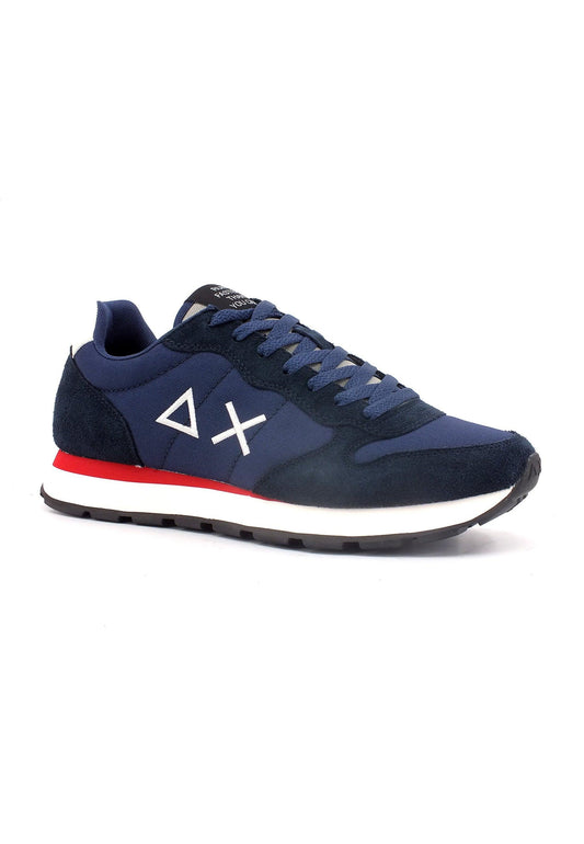 SUN68 Tom Solid Sneaker Uomo Navy Blue Z43101 - Sandrini Calzature e Abbigliamento