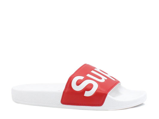 SUPERGA 1908-PUU Ciabatta White Red S111I3W - Sandrini Calzature e Abbigliamento