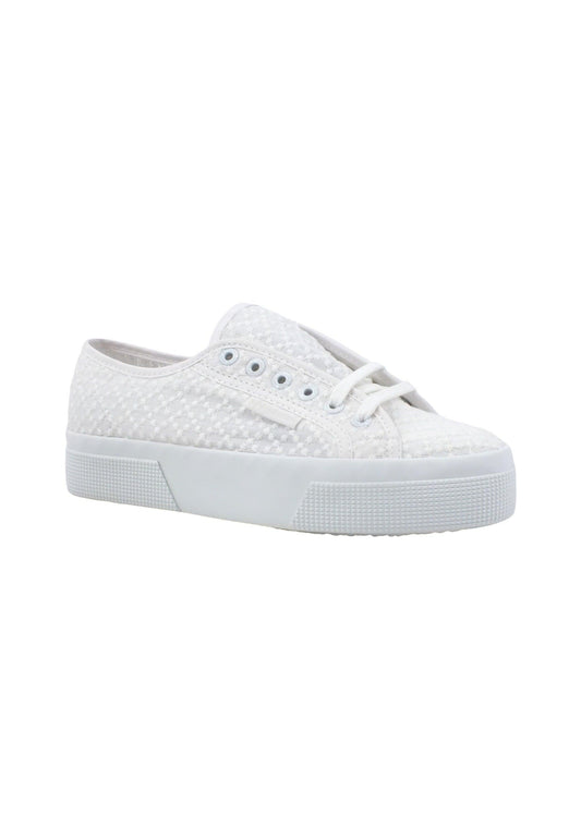 SUPERGA 2740 Sneaker Tessuto Donna Total White S2126MW - Sandrini Calzature e Abbigliamento