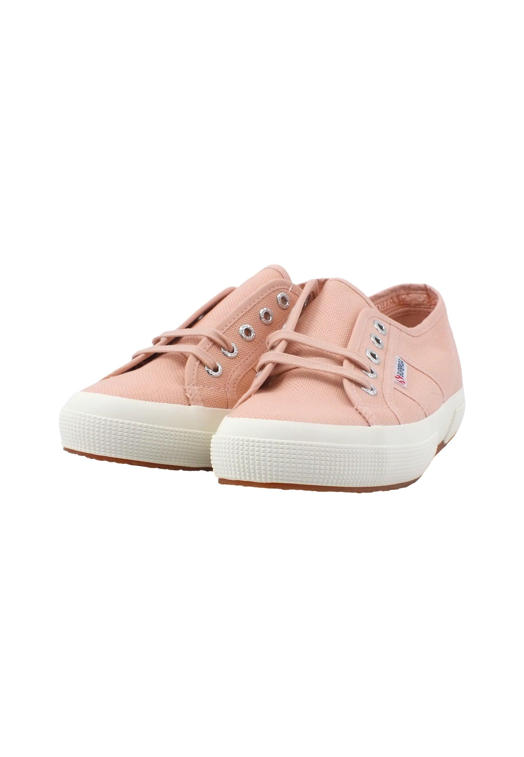 SUPERGA 2750 New Plus Sneaker Donna Pink Blush Avorio S2126KW - Sandrini Calzature e Abbigliamento