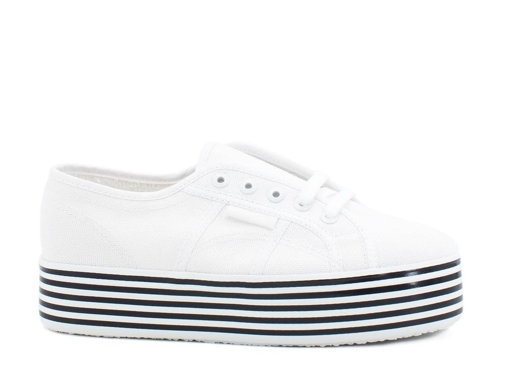 SUPERGA 2790 Multicolor White Black S00FCR0 - Sandrini Calzature e Abbigliamento