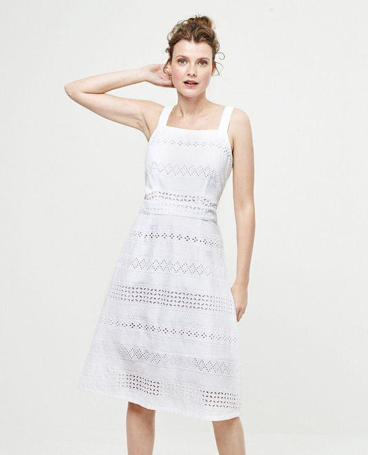 SURKANA Abito Pizzo White 520KEBO723 - Sandrini Calzature e Abbigliamento