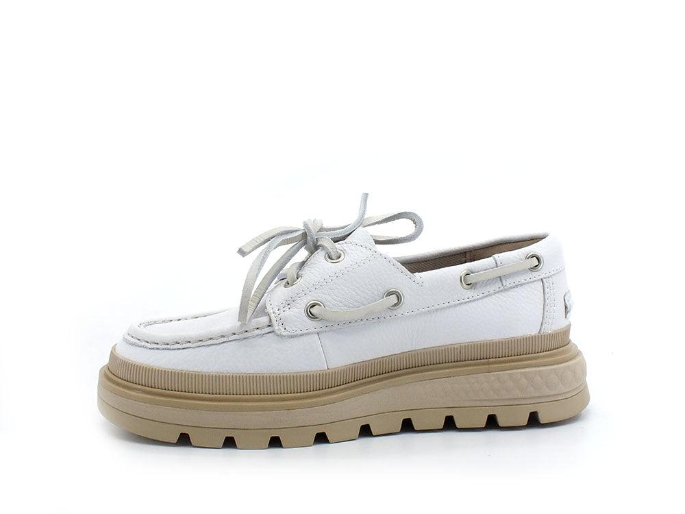 TIMBERLAND Ray City Boat Suede Scarpa Vela White TB0A2MDV100 - Sandrini Calzature e Abbigliamento