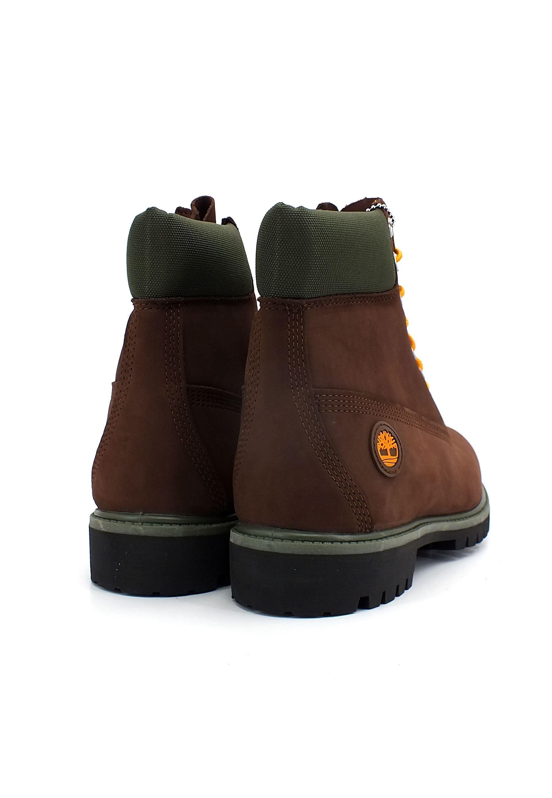 TIMBERLAND Stivaletto Premium Waterproof Uomo Dark Brown TB0A2CX8931 - Sandrini Calzature e Abbigliamento