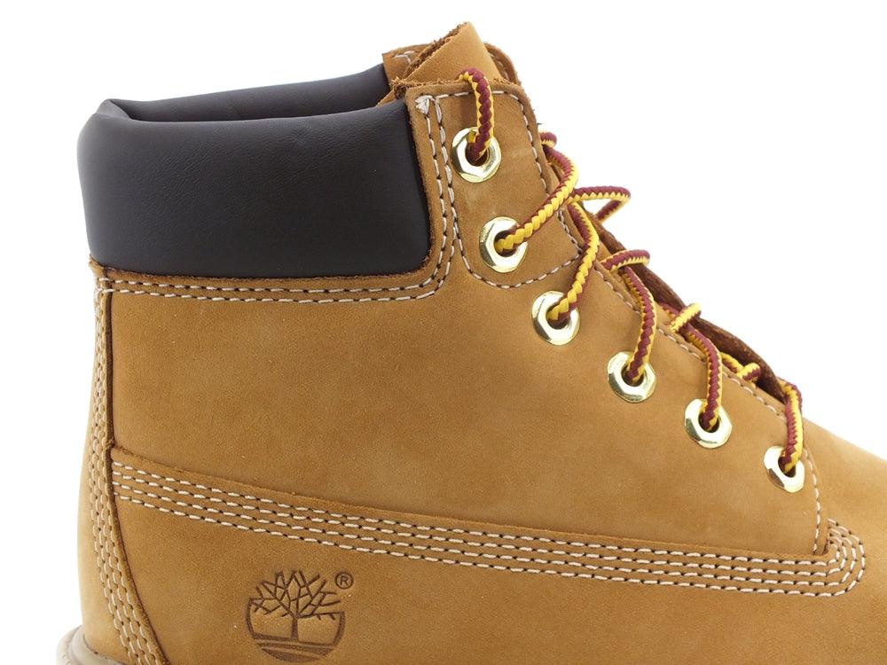 TIMBERLAND Waterproof Stivaletto Boot 6 Fori Nubuk Wheat Miele TB012909 - Sandrini Calzature e Abbigliamento
