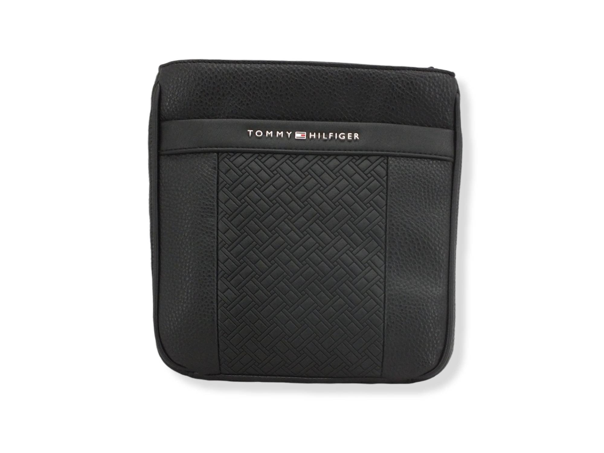 TOMMY HILFIGER Central Mini Crossover Borsa Tracolla Uomo Black AM0AM09248 - Sandrini Calzature e Abbigliamento