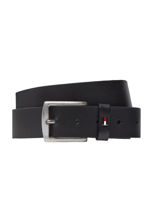 TOMMY HILFIGER Cintura Uomo Nero AM0AM12054 - Sandrini Calzature e Abbigliamento