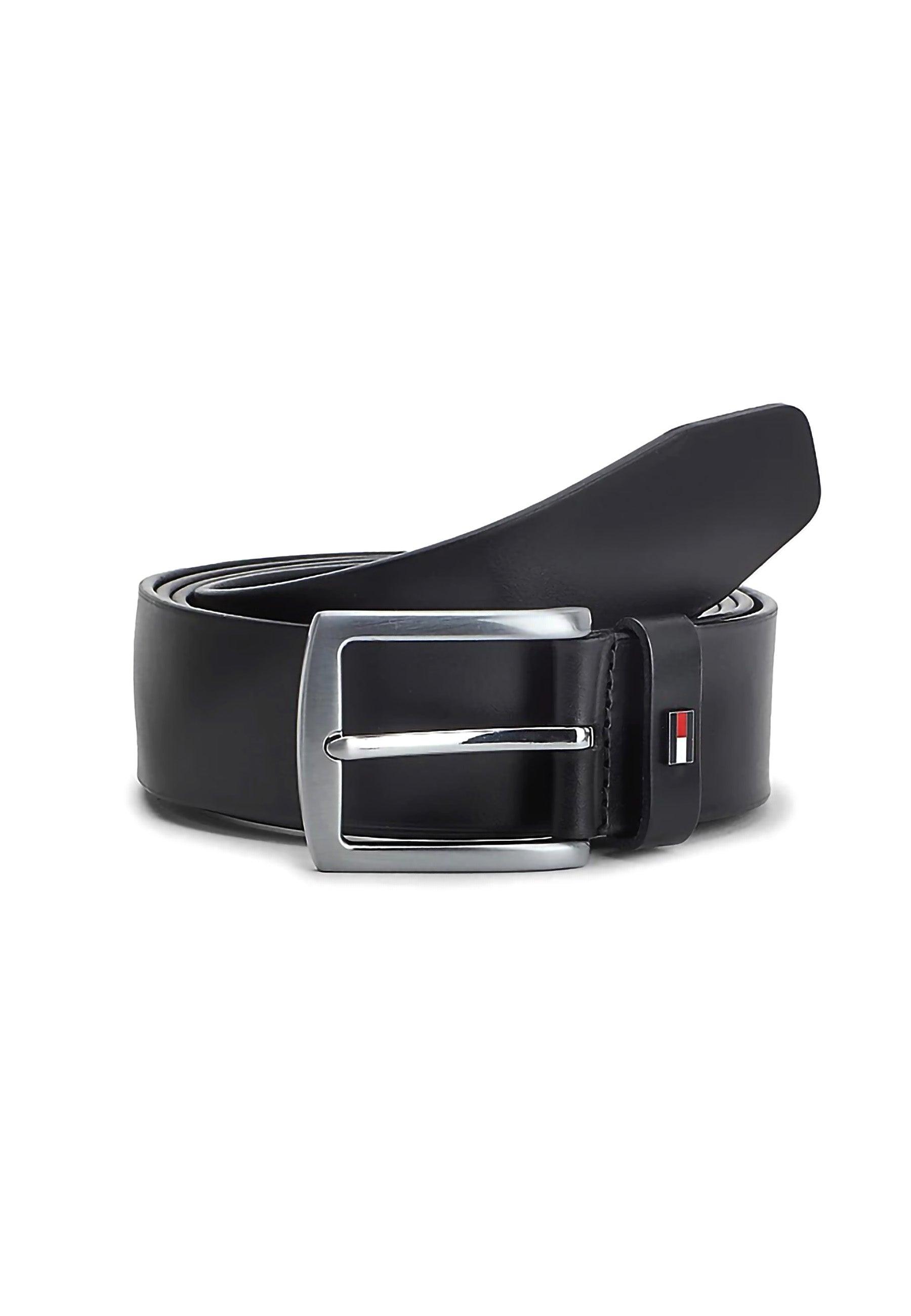 TOMMY HILFIGER Denton Cintura Uomo Black AM0AM10838 - Sandrini Calzature e Abbigliamento