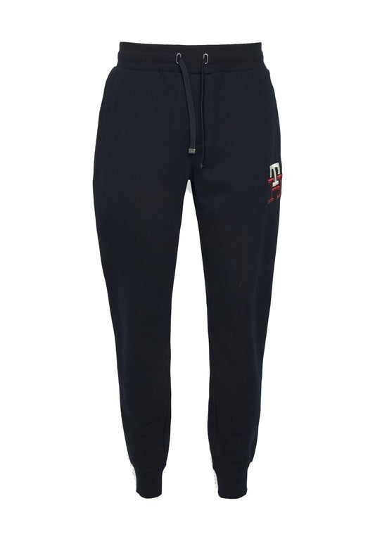 TOMMY HILFIGER Essential Monogram Sweat Pantalone Lungo Blu Desert Sky MW0MW28208 - Sandrini Calzature e Abbigliamento