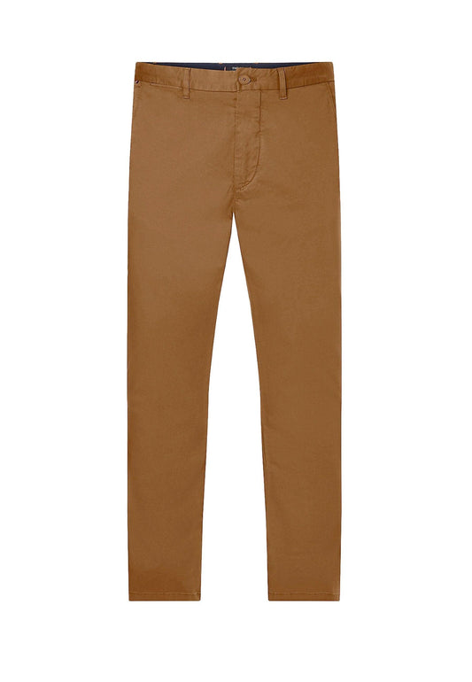 TOMMY HILFIGER Pantalone Lungo Bleecker Flex Slim Fit Beige Desert Khaki MW0MW26839 - Sandrini Calzature e Abbigliamento