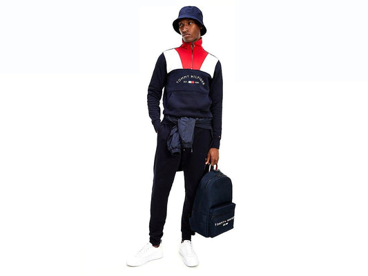 TOMMY HILFIGER Pantalone Tuta Joggers Uomo Desert Sky MW0MW17384 - Sandrini Calzature e Abbigliamento