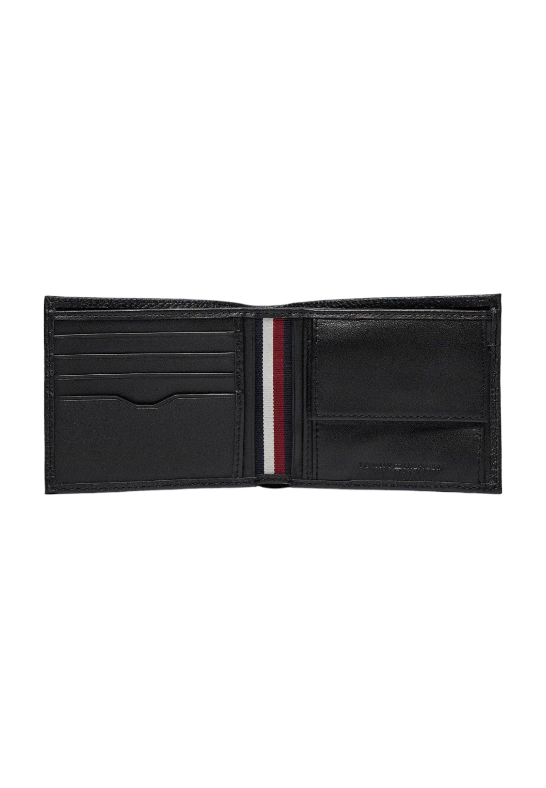 TOMMY HILFIGER Portafoglio Uomo Black AM0AM11855 - Sandrini Calzature e Abbigliamento